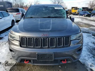 2021 Jeep Grand Cherokee Trailhawk with VIN 1C4RJFLT4MC567460, listed as a Copart auction lot 41455725 with 60,848 mi miles and Salvage Title. Bid and sale history available at carsss.com. Image 5.