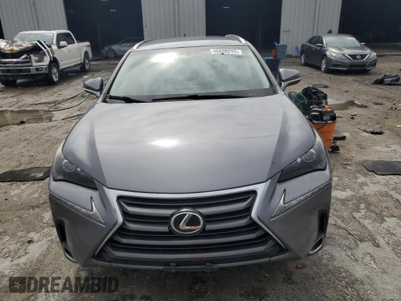 2017 Lexus NX 200t with VIN JTJYARBZ3H2073005, listed as a Copart auction lot 46806255 with 129,329 mi miles and Salvage title. Bid and sale history available at DreamBid. Image 5.