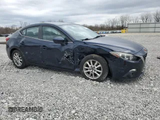 2015 Mazda 3 i Grand Touring with VIN JM1BM1W79F1241162, listed as a Copart auction lot 51674705 with 92,098 mi miles and Salvage Title. Bid and sale history available at DreamBid. Image 4.