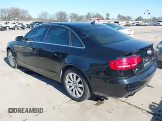 2010 Audi A4 2.0T Premium Plus with VIN WAUEFAFL4AN050493, listed as a IAAI auction lot 41200314 with 107,847 mi miles. Bid and sale history available at carsss.com. Image 3.