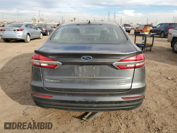 2020 Ford Fusion SE with VIN 3FA6P0LU5LR213024, listed as a Copart auction lot 81382733 with Not provided miles and Salvage title. Bid and sale history available at DreamBid. Image 6.