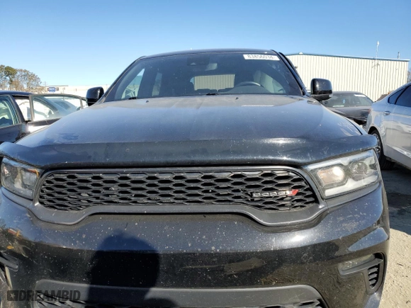 2022 Dodge Durango GT with VIN 1C4RDJDG5NC136610, listed as a Copart auction lot 83856034 with 38,891 mi miles and Salvage Title. Bid and sale history available at carsss.com. Image 5.