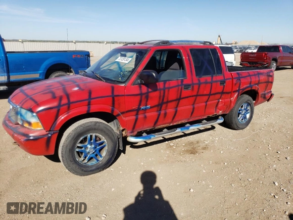 2003 GMC Sonoma SLS with VIN 1GTDT13X43K116642, listed as a Copart auction lot 73126134 with Not Provided miles and Salvage Title. Bid and sale history available at carsss.com. Image 1.