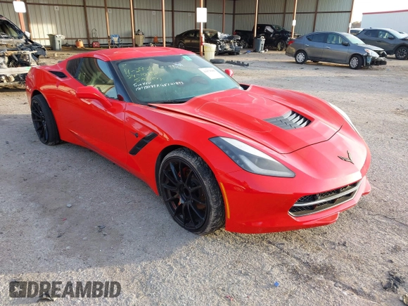 2016 Chevrolet Corvette 2LT with VIN 1G1YD2D7XG5121893, listed as a IAAI auction lot 41079900 with 68,781 mi miles. Bid and sale history available at carsss.com. Image 1.