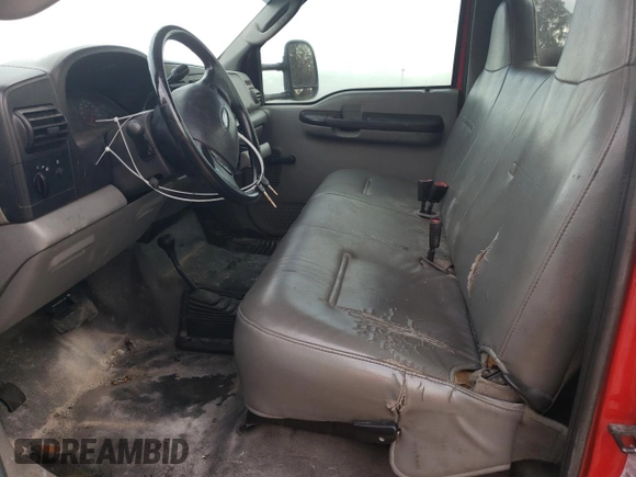 2007 Ford F-250 XL with VIN 1FTSF21P97EB07964, listed as a Copart auction lot 40119684 with 215,318 mi miles and Salvage Title. Bid and sale history available at DreamBid. Image 7.