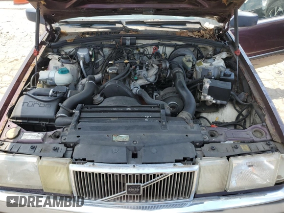 1989 Volvo 760 with VIN YV1GA8748K0068031, listed as a Copart auction lot 62872354 with 162,923 mi miles and Clean title. Bid and sale history available at DreamBid. Image 11.