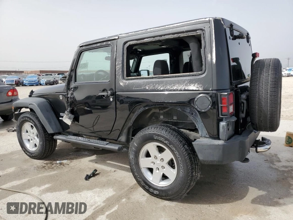 2011 Jeep Wrangler Sport with VIN 1J4GA2D18BL639832, listed as a Copart auction lot 48344375 with 40,603 mi miles and Salvage Title. Bid and sale history available at carsss.com. Image 2.