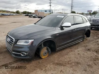 2014 Audi SQ5 Prestige with VIN WA1VGAFP3EA050558, listed as a Copart auction lot 78446364 with 130,931 mi miles and Salvage Title. Bid and sale history available at carsss.com. Image 1.