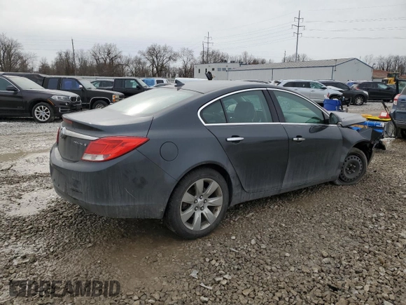 2012 Buick Regal Turbo Premium 1 with VIN 2G4GS5EV4C9213498, listed as a Copart auction lot 43419025 with Not Provided miles and Salvage Title. Bid and sale history available at DreamBid. Image 3.