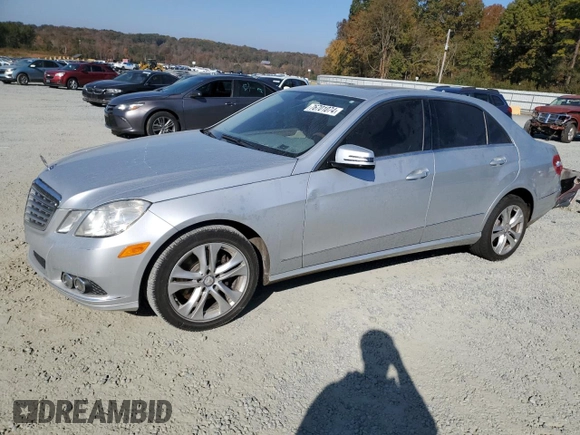 2011 Mercedes-Benz E 350 Luxury with VIN WDDHF5GB3BA378371, listed as a Copart auction lot 45514945 with Not Provided miles and Salvage Title. Bid and sale history available at DreamBid. Image 1.
