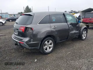2011 Acura MDX Tech Pkg with VIN 2HNYD2H60BH505492, listed as a IAAI auction lot 41730921 with 126,460 mi miles. Bid and sale history available at carsss.com. Image 4.
