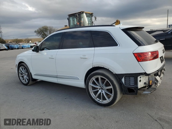2018 Audi Q7 Premium z VIN WA1AHAF75JD047620, wystawiony jako Copart lot #45298955 z przebiegiem 103 928 mil mil oraz Szkoda całkowita • Salvage title. Historia ofert i sprzedaży dostępna na DreamBid. Obrazek 2.