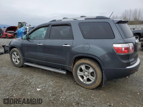 2011 GMC Acadia SLE with VIN 1GKKVPED3BJ260747, listed as a Copart auction lot 48596095 with 186,423 mi miles and Clean Title. Bid and sale history available at carsss.com. Image 2.