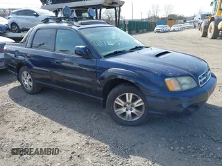 2004 Subaru Baja Turbo с VIN 4S4BT63C045102136, выставлен на аукционе IAAI как лот 41799434 с пробегом Не указан миль и . История ставок и продаж доступна на DreamBid. Изображение 1.