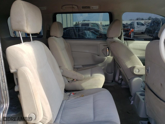 2017 Nissan Quest SV with VIN JN8AE2KP1H9168995, listed as a Copart auction lot 64618512 with 196579 miles. Bid and sale history available at carsss.com. Image 6.