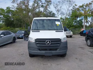2024 Mercedes-Benz Sprinter Cargo with VIN W1Y4KBHY4RT175862, listed as a IAAI auction lot 41347055 with 21,566 mi miles and . Bid and sale history available at carsss.com. Image 12.