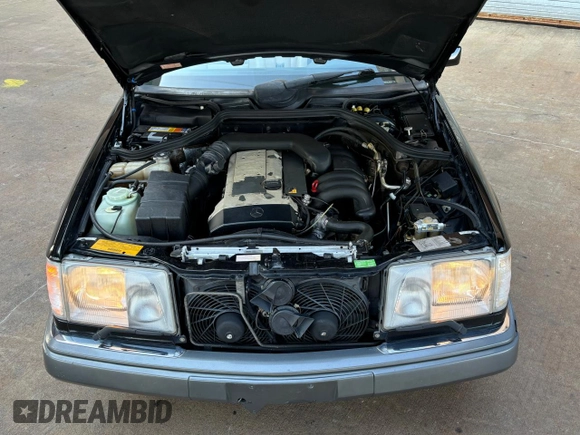 1995 Mercedes-Benz E 320 with VIN WDBEA66E8SC239370, listed as a Copart auction lot 55871605 with 119,102 mi miles and Salvage Title. Bid and sale history available at DreamBid. Image 5.