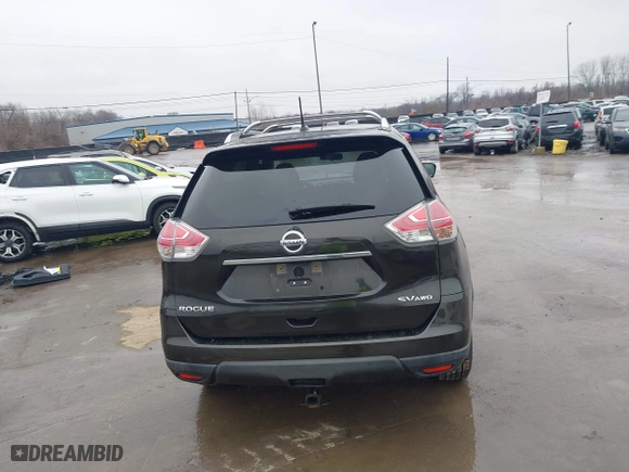 2016 Nissan Rogue S with VIN KNMAT2MVXGP709517, listed as a IAAI auction lot 41493634 with 179,064 mi miles. Bid and sale history available at carsss.com. Image 17.