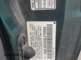 1999 Honda Civic EX with VIN 1HGEJ8242XL078968, listed as a Copart auction lot 72958544 with 269,009 mi miles and Salvage Title. Bid and sale history available at carsss.com. Image 12.