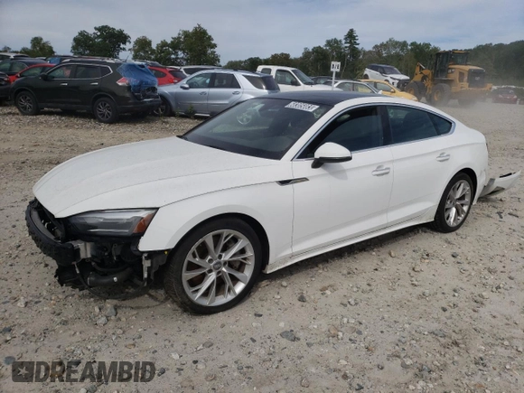 2020 Audi A5 Sportback Premium with VIN WAUANCF51LA008050, listed as a Copart auction lot 68305083 with 56,398 mi miles. Bid and sale history available at carsss.com. Image 1.