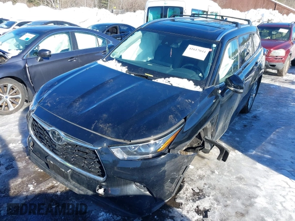 2023 Toyota Highlander L with VIN 5TDKDRBH6PS034374, listed as a IAAI auction lot 41617044 with 23,490 mi miles and . Bid and sale history available at DreamBid. Image 17.