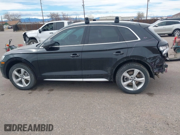 2020 Audi Q5 Premium Plus with VIN WA1BNAFY4L2006576, listed as a IAAI auction lot 41788222 with 78,619 mi miles and . Bid and sale history available at DreamBid. Image 15.