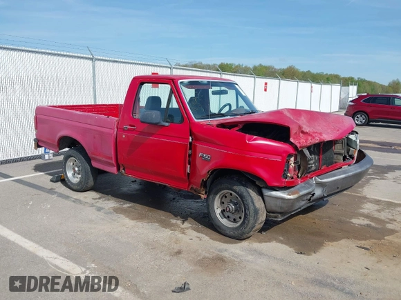 1994 Ford F-150 with VIN 1FTEF14Y5RNB79095, listed as a IAAI auction lot 42062636 with 146,855 mi miles and . Bid and sale history available at DreamBid. Image 1.