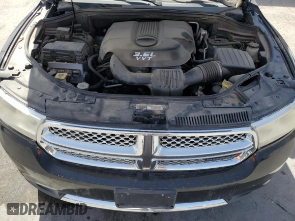2013 Dodge Durango Citadel с VIN 1C4RDJEG0DC687878, выставлен на аукционе Copart как лот 53704505 с пробегом 178 729 миль миль и Чистый • Clean title. История ставок и продаж доступна на DreamBid. Изображение 12.