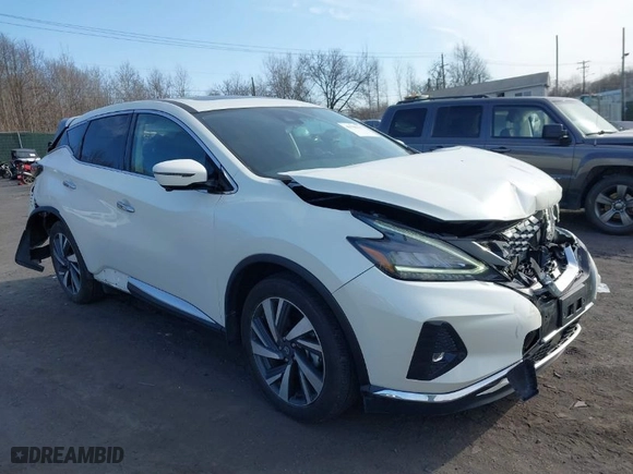 2023 Nissan Murano SL with VIN 5N1AZ2CS3PC134640, listed as a IAAI auction lot 41790117 with 18,532 mi miles. Bid and sale history available at carsss.com. Image 1.