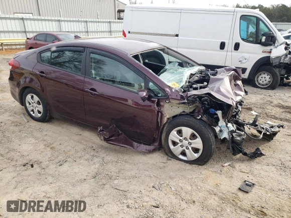 2018 Kia Forte LX with VIN 3KPFK4A75JE209704, listed as a Copart auction lot 47383175 with 0 mi miles and Clean Title. Bid and sale history available at carsss.com. Image 4.