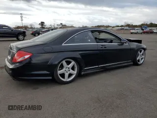2009 Mercedes-Benz CL-Class 5.5L V8 with VIN WDDEJ86X09A021045, listed as a Copart auction lot 77950904 with 168,368 mi miles and Non Repairable. Bid and sale history available at carsss.com. Image 3.