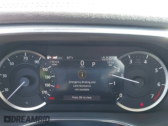 2023 Jaguar F-Pace S with VIN SADCJ2EX4PA713164, listed as a IAAI auction lot 41835645 with 10,133 mi miles and . Bid and sale history available at DreamBid. Image 7.