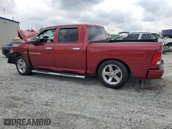 2012 Ram 1500 Express with VIN 1C6RD6KT0CS174186, listed as a Copart auction lot 59569725 with Not provided miles and Salvage title. Bid and sale history available at DreamBid. Image 2.