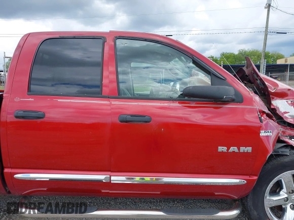 2008 Dodge 1500 SLT with VIN 1D7HU18208S534284, listed as a IAAI auction lot 42010789 with 184,530 mi miles. Bid and sale history available at carsss.com. Image 13.