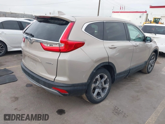 2019 Honda CR-V EX with VIN 5J6RW2H53KL019509, listed as a IAAI auction lot 41852022 with 34,969 mi miles. Bid and sale history available at carsss.com. Image 4.
