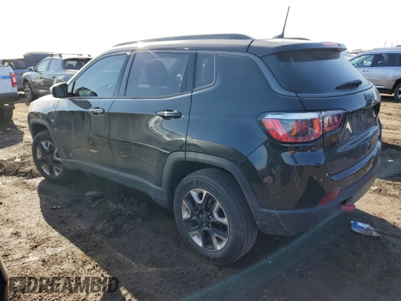 2018 Jeep Compass Trailhawk with VIN 3C4NJDDB5JT139499, listed as a Copart auction lot 48491975 with 115,466 mi miles and Salvage Title. Bid and sale history available at carsss.com. Image 2.