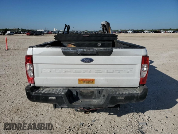 2022 Ford F-250 XL with VIN 1FT7X2AT2NEE90272, listed as a Copart auction lot 51987425 with Not provided miles and Non repairable. Bid and sale history available at DreamBid. Image 6.
