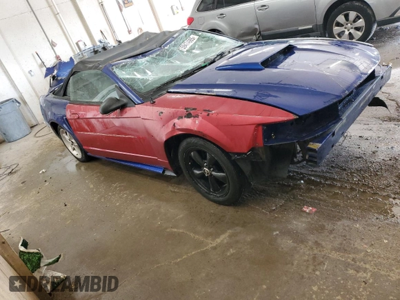 2004 Ford Mustang Deluxe with VIN 1FAFP44684F189081, listed as a Copart auction lot 59474985 with 249,812 mi miles and Salvage title. Bid and sale history available at DreamBid. Image 4.