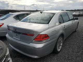 2005 BMW 7 Series 745Li with VIN WBAGN63525DS56017, listed as a Copart auction lot 74666144 with Not Provided miles and Salvage Title. Bid and sale history available at carsss.com. Image 3.