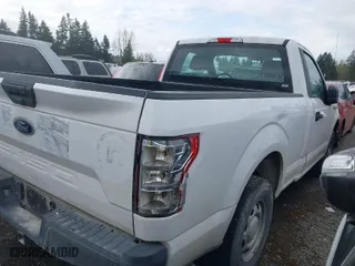 2019 Ford F-150 XL with VIN 1FTMF1CB7KKD57301, listed as a IAAI auction lot 41911127 with 80,928 mi miles. Bid and sale history available at carsss.com. Image 4.