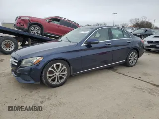 2016 Mercedes-Benz C 300 with VIN WDDWF4JB1GR139579, listed as a Copart auction lot 47445355 with Not Provided miles and Clean Title. Bid and sale history available at carsss.com. Image 1.