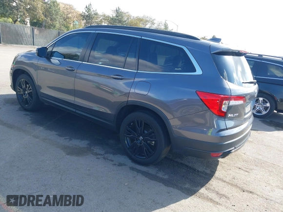 2022 Honda Pilot Special Edition with VIN 5FNYF5H2XNB001170, listed as a IAAI auction lot 41461506 with 40,122 mi miles and . Bid and sale history available at carsss.com. Image 3.