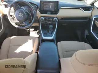 2022 Toyota RAV4 XLE with VIN 2T3W1RFV1NW202993, listed as a Copart auction lot 50620845 with 34,644 mi miles and Salvage title. Bid and sale history available at DreamBid. Image 8.