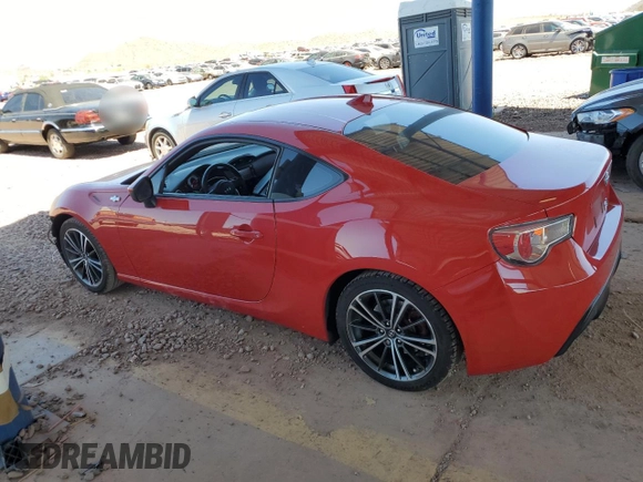 2015 Scion FR-S with VIN JF1ZNAA19F8707166, listed as a Copart auction lot 52811995 with 122,978 mi miles and Salvage Title. Bid and sale history available at carsss.com. Image 2.