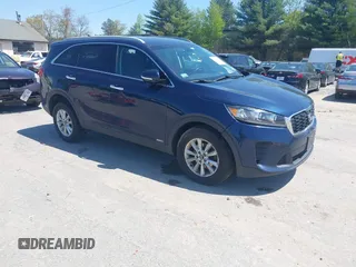 2019 Kia Sorento LX z VIN 5XYPGDA32KG433827, wystawiony jako IAAI lot #42214564 z przebiegiem 84 222 mil mil oraz . Historia ofert i sprzedaży dostępna na DreamBid. Obrazek 1.