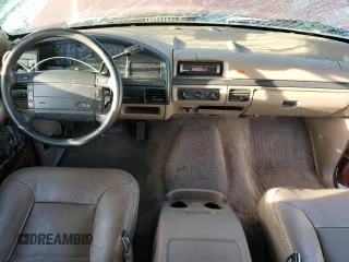 1996 Ford Bronco Custom with VIN 1FMEU15HXTLA00505, listed as a Copart auction lot 48621395 with 178,614 mi miles and Salvage Title. Bid and sale history available at DreamBid. Image 8.