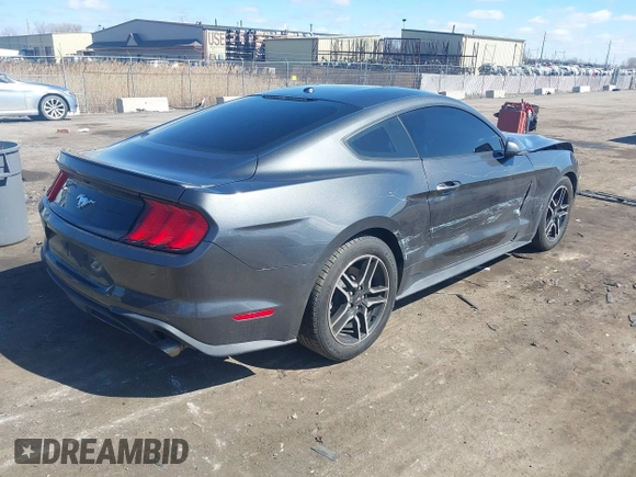 2020 Ford Mustang EcoBoost with VIN 1FA6P8TH4L5126297, listed as a IAAI auction lot 41867370 with 78,576 mi miles. Bid and sale history available at carsss.com. Image 4.