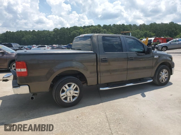 2008 Ford F-150 XL with VIN 1FTRW12W98FA22908, listed as a Copart auction lot 62741485 with 163,376 mi miles and Salvage title. Bid and sale history available at DreamBid. Image 3.