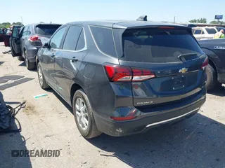 2023 Chevrolet Equinox LT с VIN 3GNAXKEG4PS167439, выставлен на аукционе IAAI как лот 41990950 с пробегом 34 559 миль миль и . История ставок и продаж доступна на DreamBid. Изображение 3.