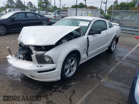 2006 Ford Mustang GT Deluxe z VIN 1ZVFT82H865246421, wystawiony jako IAAI lot #42007809 z przebiegiem 205 896 mil mil oraz . Historia ofert i sprzedaży dostępna na DreamBid. Obrazek 2.